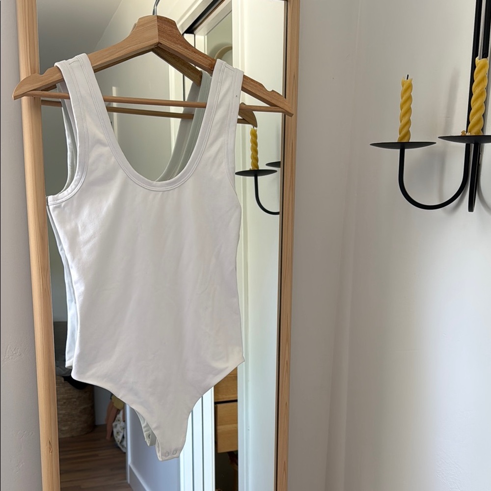 nuuds White Bodysuit